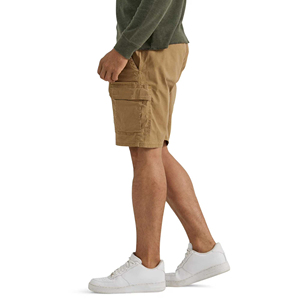 Shorts Unisex de Color Sólido, Cintura Alta Elástica, Tela Transpirable, Ecológicos, con Bolsillos Delanteros con Logotipo, de Algodón Orgánico - Product Image 1