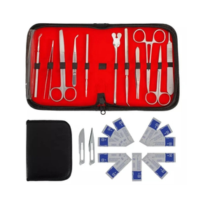10 Pcs Dissecting Kit High Quality Reusable Surgical Steel Manual Medical Veterinary Student Anatomy Instrument Set <b>Blush</b> - Product Image 1