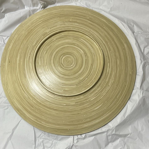 Assiette à fruits en bambou biodégradable, faite à la main, écologique, naturelle, prix d'usine pour les grossistes, pour la cuisine, le restaurant, l'hôtel - Product Image 6