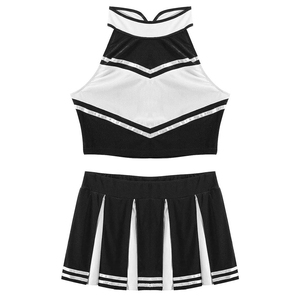 Tenues de cheerleading personnalisées en gros, vêtements de sport pour équipes, vêtements de performance en vrac, fournisseur OEM pour les écoles et les clubs - Product Image 1