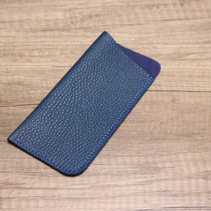 Luxury Classic Lightweight Genuine Leather <b>Glasses</b> Pouch Scratch Resistant Professional B2B Supply LGC-0093 - Product Image 4