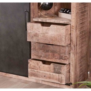 Vitrina industrial de metal y madera Vandana Royal Layer Character - Product Image 4