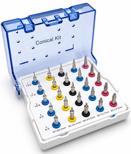 Manual CE Certified Class II Dental Implant Conical <b>Drill</b> Kit with 3-Year Warranty for Implant Site Preparation - Product Image 1