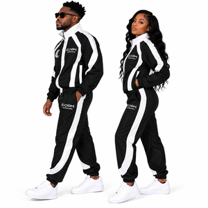 Unisex Winter Windbreaker Track Suit Set Sport <b>Jacket</b> Windproof Lightweight High Quality Custom Logo Workout Solid Nylon High - Product Image 5