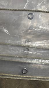 Bâche en PE transparente avec tissu HDPE et revêtement LDPE, imperméable, haute résistance, taille et grammage personnalisables pour usage extérieur - Product Image 3
