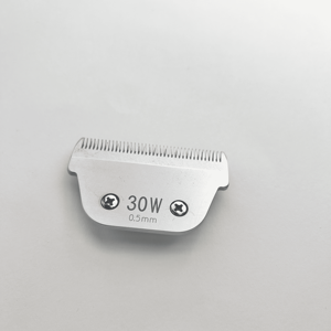 Lame de tondeuse professionnelle A5 pour toilettage de chiens, 30W, large, 0,5 mm, en acier inoxydable, pour la coupe des poils des animaux de compagnie, remplacement - Product Image 1