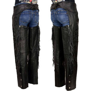 Polainas de equitación personalizadas de cuero genuino premium QASWA SPORTS unisex para hombres y mujeres adultos, para montar a caballo al aire libre. - Product Image 4