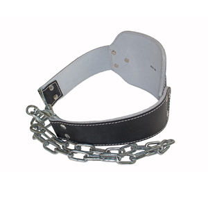 Professional Dipping <b>Belt</b> for Weighted Pull Ups and Dips Training Wholesale Dipping <b>Belt</b> with Chain for Commercial Gym Equipment - Product Image 2