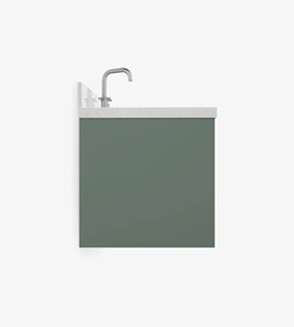 Meuble de salle de bain OEM Xerxes 42 pouces, vasque simple, uniquement le meuble, 4 options de finition, vente en gros, usine du Vietnam - Product Image 4