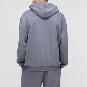 Survêtement de jogging pour homme, sweat-shirt et pantalon de survêtement, grandes tailles, hiver, adulte, personnalisable - Product Image 5