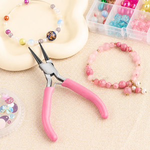 Alicates de Punta Redonda de 5 Pulgadas para Joyería, Herramientas para Doblar Alambre, Alicates para Hacer Lazos en el Alambre, Alicates de Punta Fina Pequeños - Product Image 5