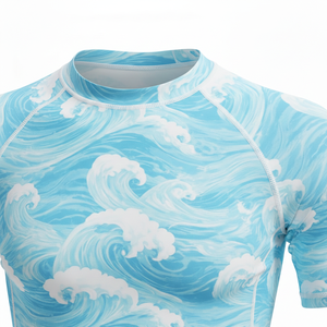 Camiseta de compresión duradera sublimada para hombres, mujeres y niños, para MMA, BJJ, Jiu Jitsu, entrenamiento sin gi, personalizada, al por mayor, traje de baño - Product Image 4