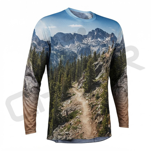 เสื้อเจอร์ซีย์แข่งรถวิบาก MX สำหรับขี่มอเตอร์ไซค์ BMX MX ดートไบค์ ออฟโรด จักรยานเสือภูเขา สำหรับผู้ชาย - Product Image 1