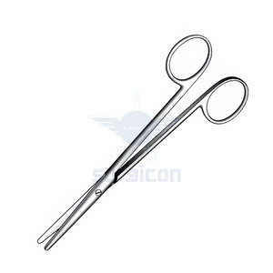 Ciseaux chirurgicaux de dissection à lame droite et fine, 16 cm (6-1/4 pouces), à pointe arrondie, pour tissus de précision - Product Image 6