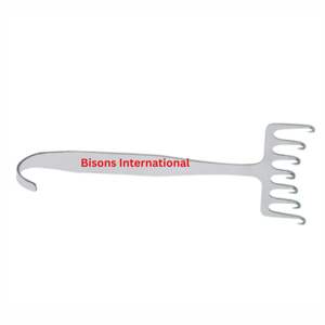 Retractor manual de acero inoxidable BISONS para levantamiento de cejas, instrumento quirúrgico para cirugía plástica y lifting de frente - Product Image 2