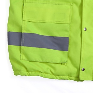 Rescue <b>Workers</b> winter Reflective <b>Jacket</b> Workwear Safety Clothing - Product Image 6