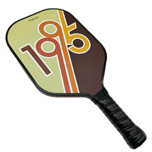 Lot de 2 raquettes de pickleball en fibre de verre PU à motifs avec 4 pickleballs et sac portable - Product Image 1