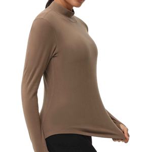 Couche de base d'équitation de qualité supérieure pour femmes, manches longues personnalisées, sports de plein air, respirante, séchage rapide, couche de base d'équitation - Product Image 2