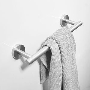 8-Piece <b>Brushed</b> Nickel Bathroom Accessory Set Stainless Steel <b>Bath</b> Towel Bar and Racks Premium Hardware for Your Bathroom - Product Image 5