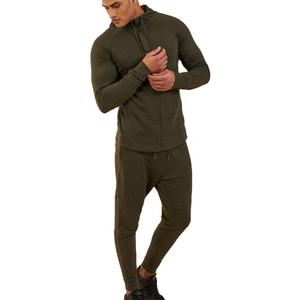 Conjunto Deportivo Unisex de Felpa de Algodón de Alta Calidad, con Capucha, Transpirable, Personalizable, para Hombre y Mujer, Talla Grande, Otoño - Product Image 1