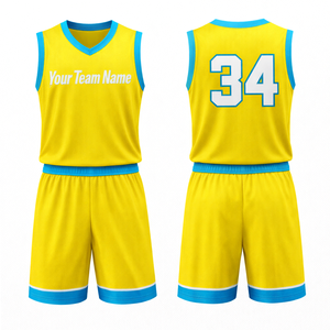 Tenue de basketball personnalisée OEM, vente en gros, fournisseur de haute qualité, fabricant, ensemble de vêtements de sport professionnels pour équipes - Product Image 1