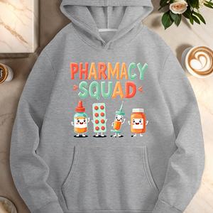 PHARMACY SQUAD con artículos médicos sudaderas casuales de mujer - Product Image 2