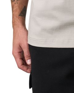 <b>Mens</b> OffWhite Casual Short Sleeve 100% Cotton Tee Eco-Friendly Quick Dry Summer Streetwear Fashion Everyday Wear - Product Image 5