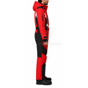 Combinaison de ski pour homme de qualité supérieure, à capuche, fermeture éclair, imperméable, une pièce, respirante, pour le ski, le snowboard, les activités de plein air en hiver - Product Image 6