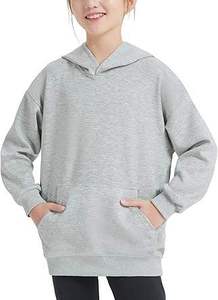 Fabricante OEM Personalizado, Sudaderas Cortas de Alta Calidad para Mujer, Sudaderas Lisas, Conjunto de Sudaderas para Chicas, Precio al por Mayor - Product Image 3