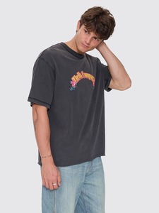 mens oversized drop shoulder loose fit t shirt heavy cotton streetwear blank tshirt custom logo manufacturer supplier - Product Image 2