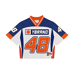 Maillot de football pour homme grande taille, confortable et respirant, en tissu mesh 100% polyester, couleur personnalisée, logo personnalisé pour les vêtements de sport actifs - Product Image 5