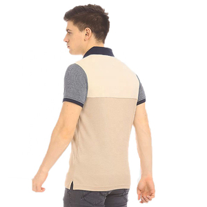Polo en coton de qualité supérieure pour hommes, coupe ajustée, respirant, logo personnalisé, polos pour hommes - Product Image 4