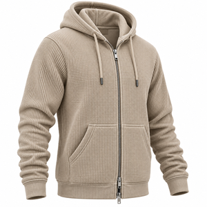 Sudadera Reversible de Alta Calidad para Hombre, Chaqueta Térmica de Doble Tela con Capucha, Sudadera Reversible Personalizada de Doble Cara para Hombre - Product Image 6