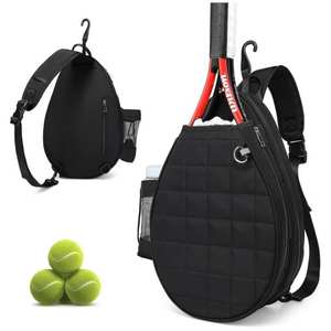 Bolsa de Tenis Unisex Personalizada para Exteriores – Mochila de Poliéster con Compartimento para Zapatos - Product Image 6