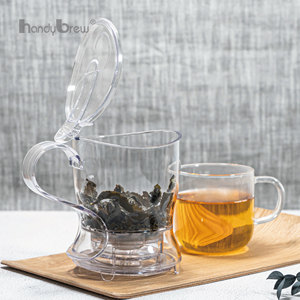 เครื่องชงชาแบบจุ่ม HandyBrew พรีเมียม ปลอดสาร BPA พร้อมที่กรองชา ผลิตโดยโรงงาน OEM ODM ในไต้หวัน รับทำโลโก้ตามสั่ง สำหรับร้านขายชาขายส่ง - Product Image 6