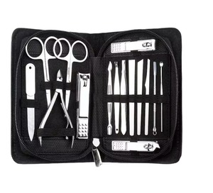 FLAVIO MEDICOS Juego de Manicura de Acero Inoxidable de 5 Piezas, Kit de Cortaúñas Afilado, Herramienta Profesional de Pedicura para el Cuidado de Manos y Pies - Product Image 2