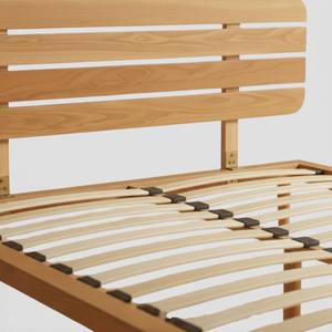 โครงเตียงไม้สักแท้สไตล์โมเดิร์น พร้อมหัวเตียงแบบระแนง สไตล์สแกนดิเนเวียนกลางศตวรรษ ขนาดควีนไซส์/คิงไซส์ เฟอร์นิเจอร์ห้องนอน - Product Image 4