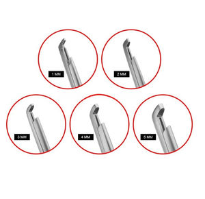 Pinza Kerrison de Acero Inoxidable Japonés J2 de Alta Calidad, 5 mm x 35 cm, para Cirugía de Columna Vertebral, Juego de Instrumentos Quirúrgicos - Product Image 4