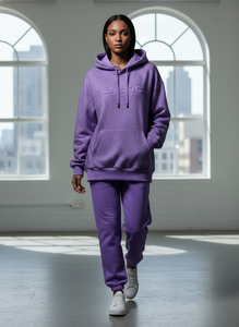 Sudadera con Capucha de Lujo con Pedrería para Hombre, 500 g/m², Lavado Ácido, Corte Holgado, Oversize, Logotipo Personalizado, Estilo Urbano, OEM - Product Image 5