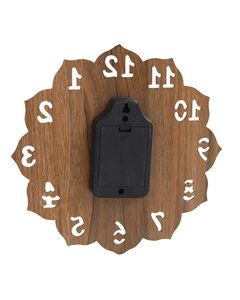 Premium Natural Wooden <b>Clock</b> Affordable Stylish <b>Wall</b> <b>Clock</b> for Living Room <b>Bedroom</b> Office By M/S SHAAD HANDICRAFTS - Product Image 3