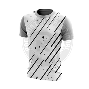 T-shirt en jersey de coton élégant, tissu de qualité supérieure, coupe confortable, sensation légère, idéal pour la mode décontractée et l'usage quotidien - Product Image 3