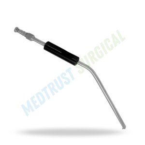 Retractor de succión Scoville de 220 mm, instrumento quirúrgico para columna vertebral, para retracción de raíz nerviosa y descompresión por succión - Product Image 4