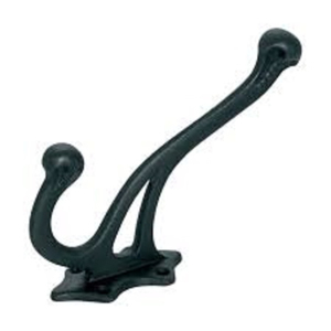 Rustic Metal Wall <b>Hook</b> Heavy-Duty Single Coat <b>Hook</b> for Home Bathroom Clothing Storage Usage Installation with Drill - Product Image 2