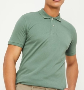 Polo en Coton Polyéster Vierge pour Homme, Idéal pour l'Impression, Tissu CVC Haute Densité, Surface Lisse, Vêtements d'Équipe et Uniformes - Product Image 5