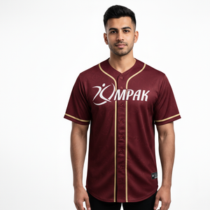Camiseta de béisbol sublimada de alta calidad para hombre con tela transpirable, acabado suave y apariencia de equipo profesional. - Product Image 1