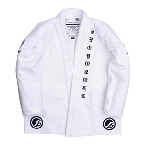 Nuevo Kimono de Jiu Jitsu Brasileño Shoyorol Chain Gang Blanco, Uniforme de Artes Marciales de Alta Calidad, 450 g/m² - Product Image 2