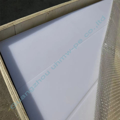 50mm Thickness Yellow HDPE Solid Sheet High Wear Resistant Cutting Service Factory Direct Supply