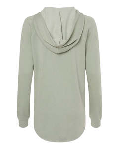เสื้อฮู้ดผู้หญิงสีเขียวเซจ แขนยาว น้ำหนักเบา สวมใส่สบาย ทรงหลวม ใส่ได้ทุกวัน - Product Image 4