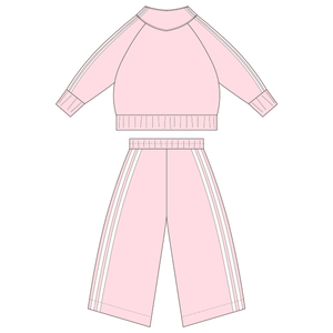 Conjunto Deportivo de 2 Piezas para Niños, Personalizado, Invernal, Transpirable, Ecológico, Sudadera Térmica de Forro Polar, Pantalones Deportivos para Niños y Niñas - Product Image 3