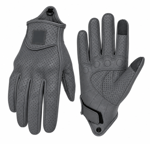 Custom Men Motorcycle Carbon Fiber <b>Gloves</b> Reflective Street Riding All Season OEM ODM Low MOQ - Product Image 2